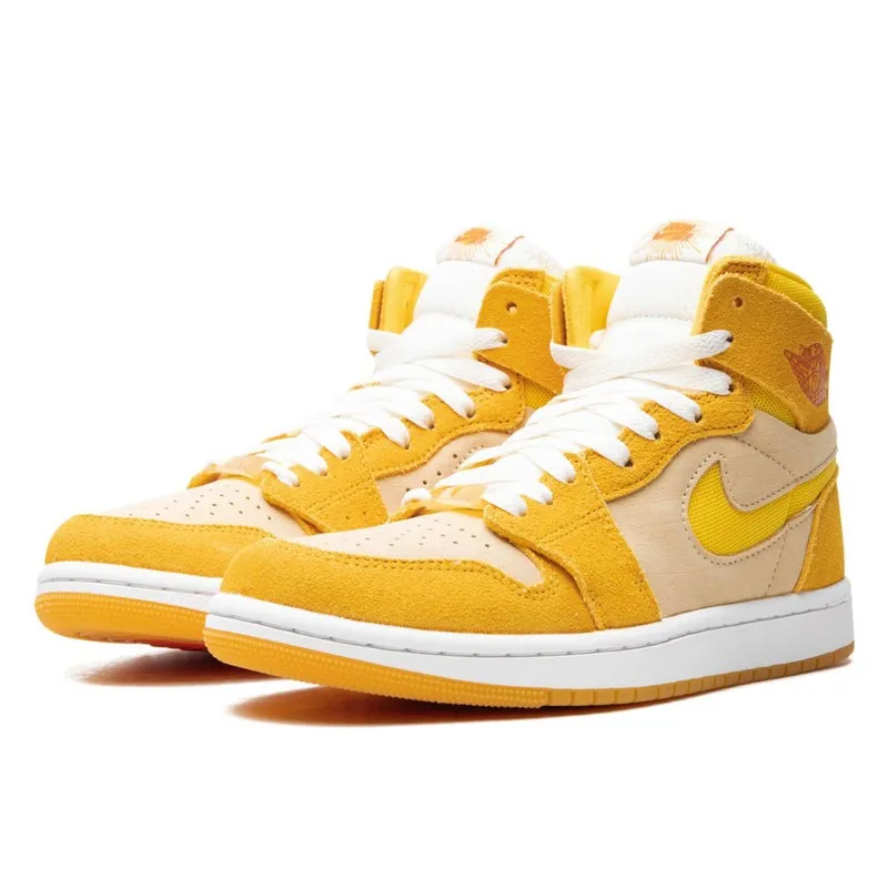 Air Jordan 1 High Zoom Air CMFT 2 Yellow Ochre